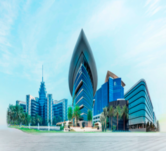 an image or icon that represents the Highlighting Dubai’s appeal for Global Businesses and Investors